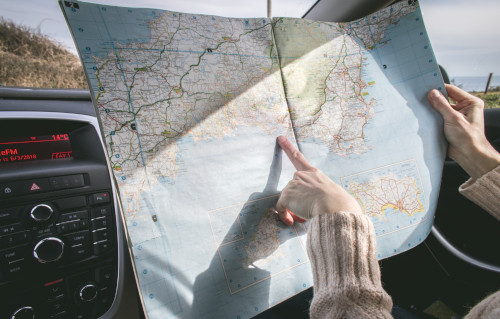 using internet safely road trip